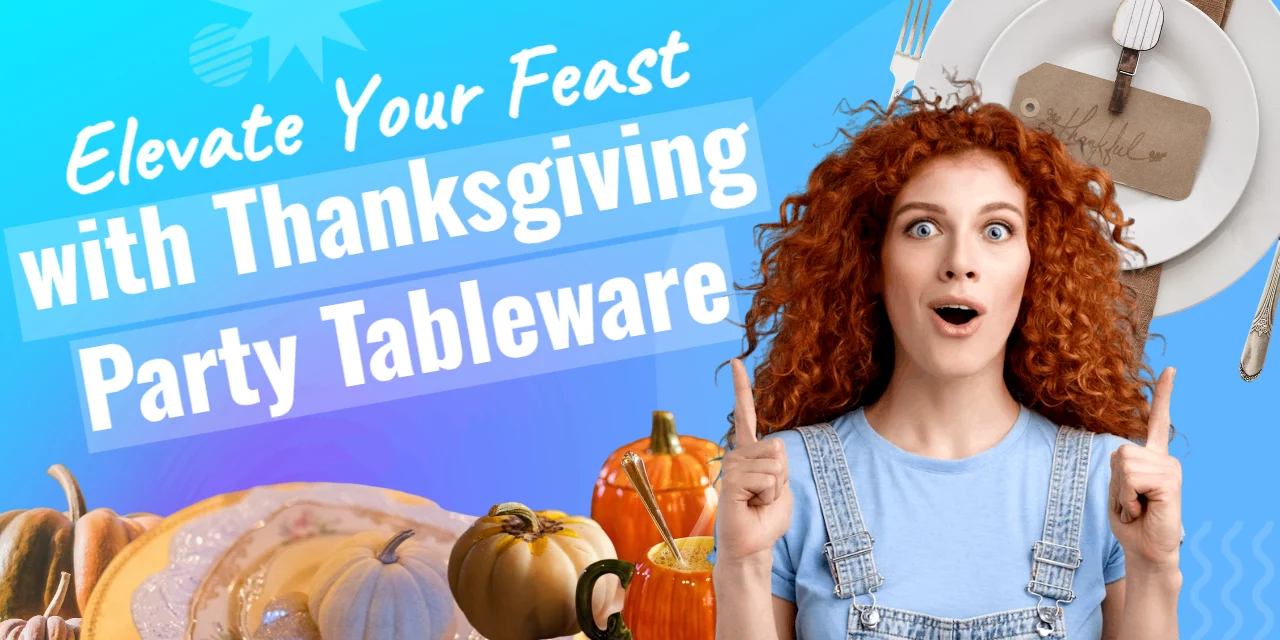 Elevate Your Feast with Thanksgiving Party Tableware