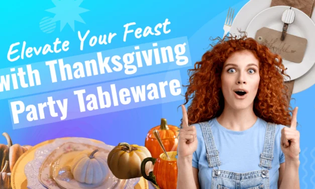 Elevate Your Feast with Thanksgiving Party Tableware